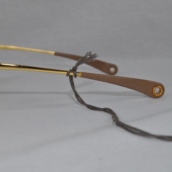 MARNI Sunglasses Polished Gold Metal & Leather main image 6